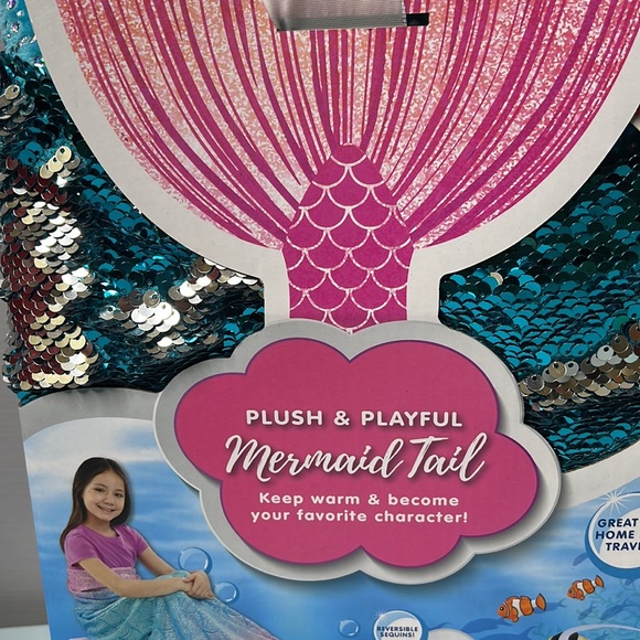Plush & Playful Mermaid Tail - Picture 5 of 5